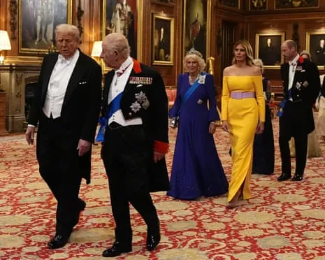 Royals Deploy Red Carpet During Protests; Kimmel Taken Off Air Due To Charlie Kirk Comments