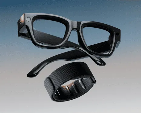 The Tech Giant Introduces Pioneering Ray-Ban Frames with Built-In AR Screen