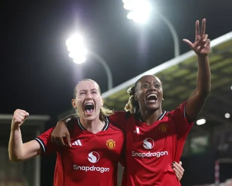 E. Terland's Treble Sends Manchester United Into Women's UCL Group Stage