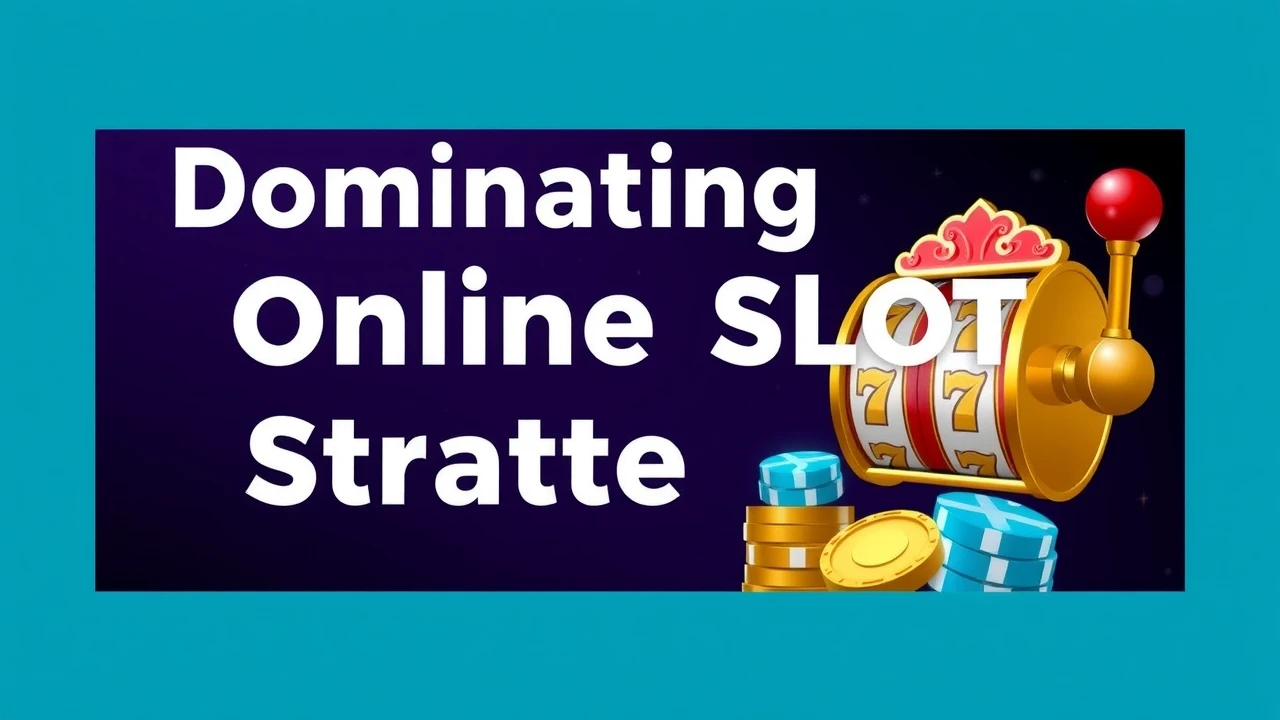Dominating Online Casino Slot Strategy: Tricks to Remain Ahead of the Curve