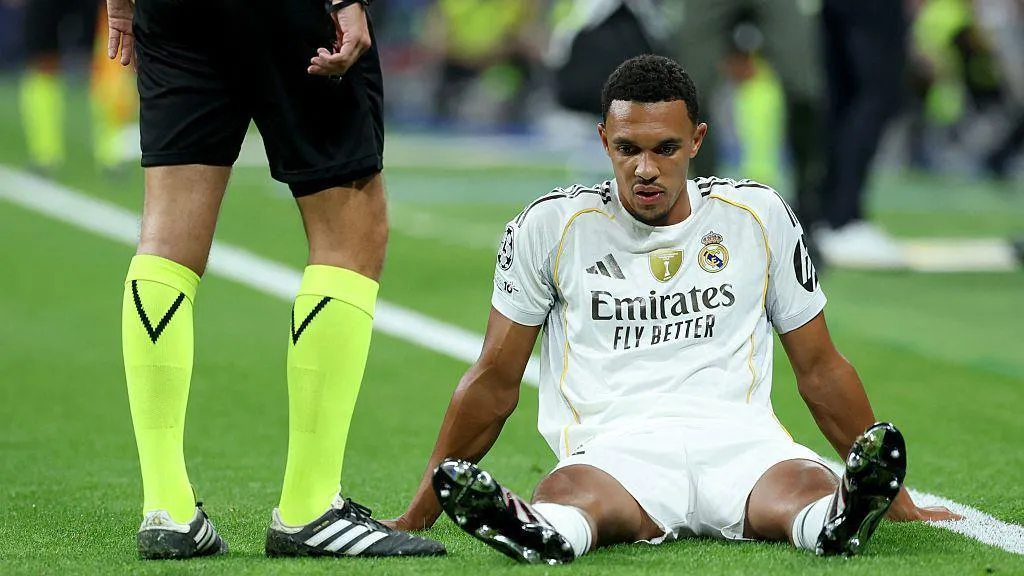 Alexander-Arnold suffers early injury in Real Madrid European match